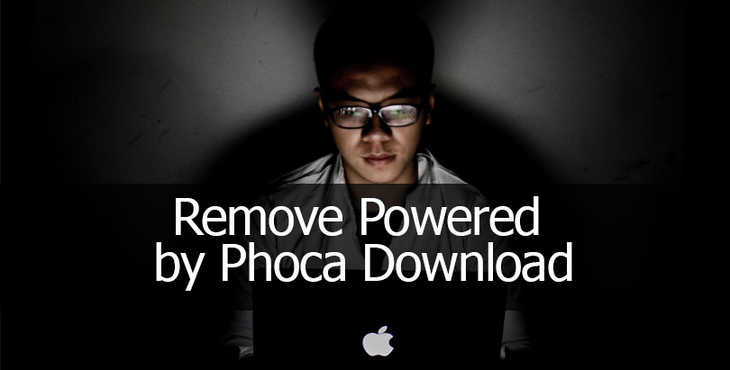 How to Remove Powered by Phoca Download in Joomla 3 or 2 5