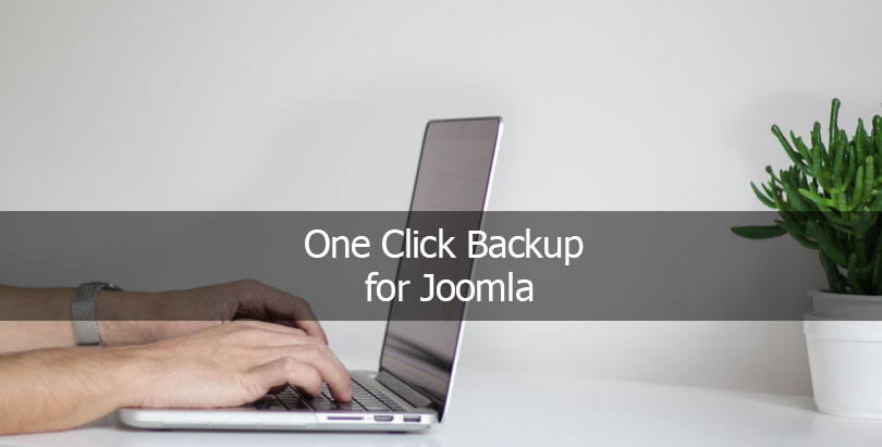 One Click Backup for Joomla