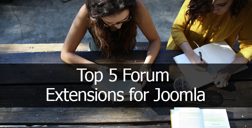 Top 5 Forum Extensions for Joomla